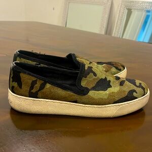 Sam Edelman camouflage slip on shoes